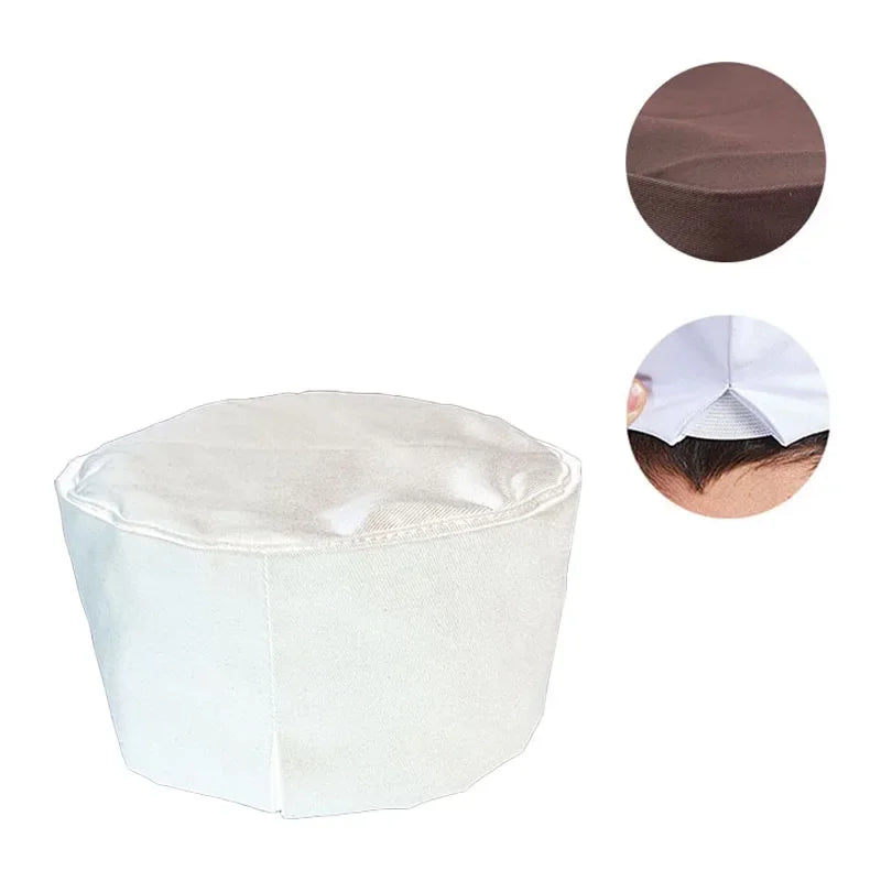Food service Work Caps Men's Chef Hat Sushi Restaurant Waiter Chef Hat Cafe Bakery Cook Cap Japanese Korean Style Cuisine Hats