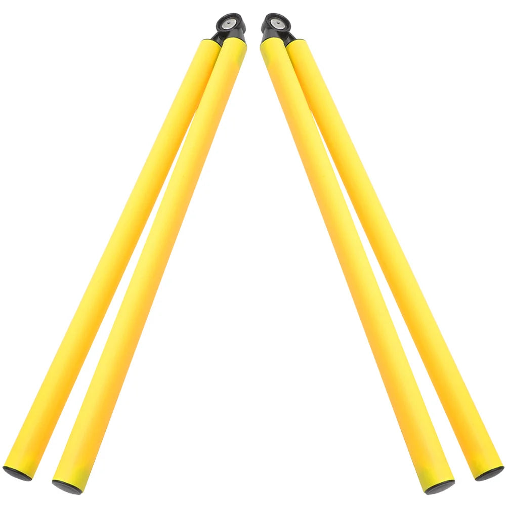 2Pcs Training Equipment Soccer Drill Equipment Football Agility Poles Football Training Aids Soccer Sign Pole Hurdling Training