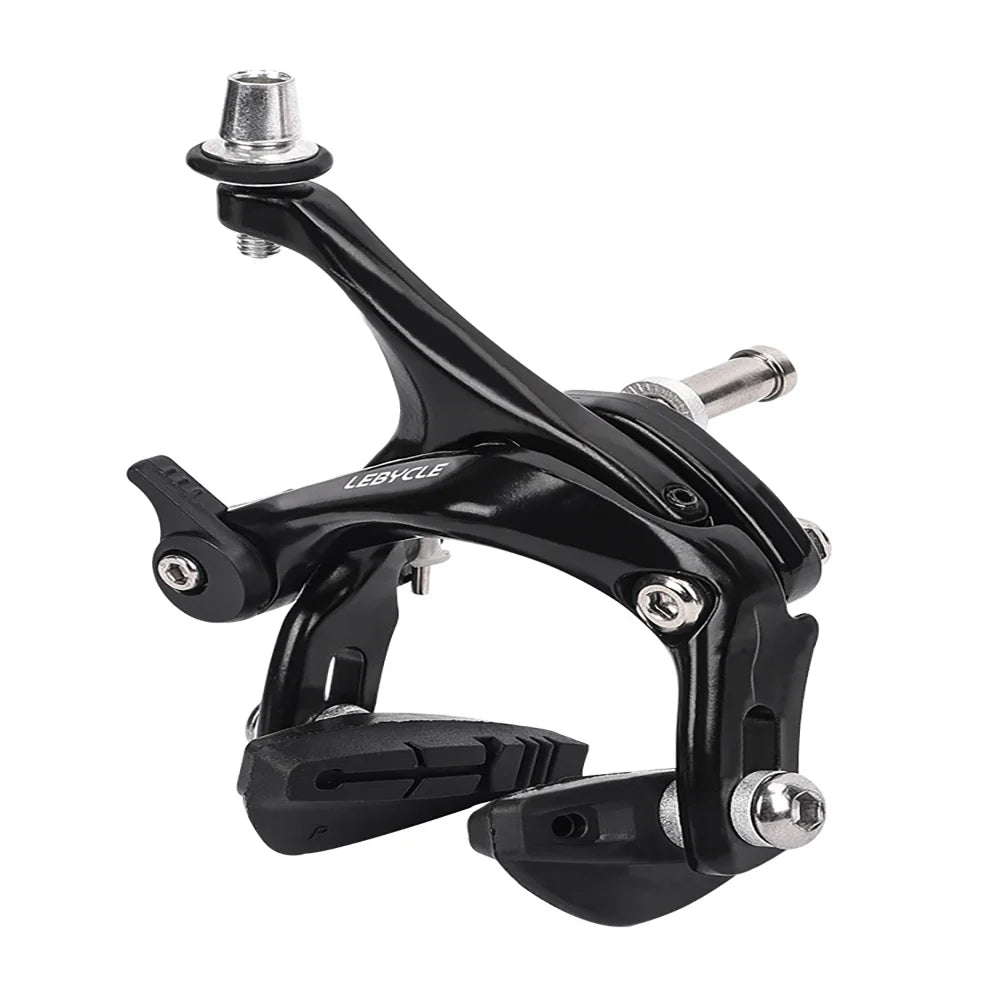 LEBYCLE Universal Bicycle Brake Caliper - Long Arm C-Type Road Bike Brake for Fixie/Fixed Gear, Front & Rear Compatible