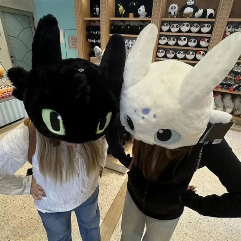 Toothless Creative Hats Cosplay Supplies Cartoon Derivative Peripheral Caps Warm Hat Cute Accessories Children Birthday Gift