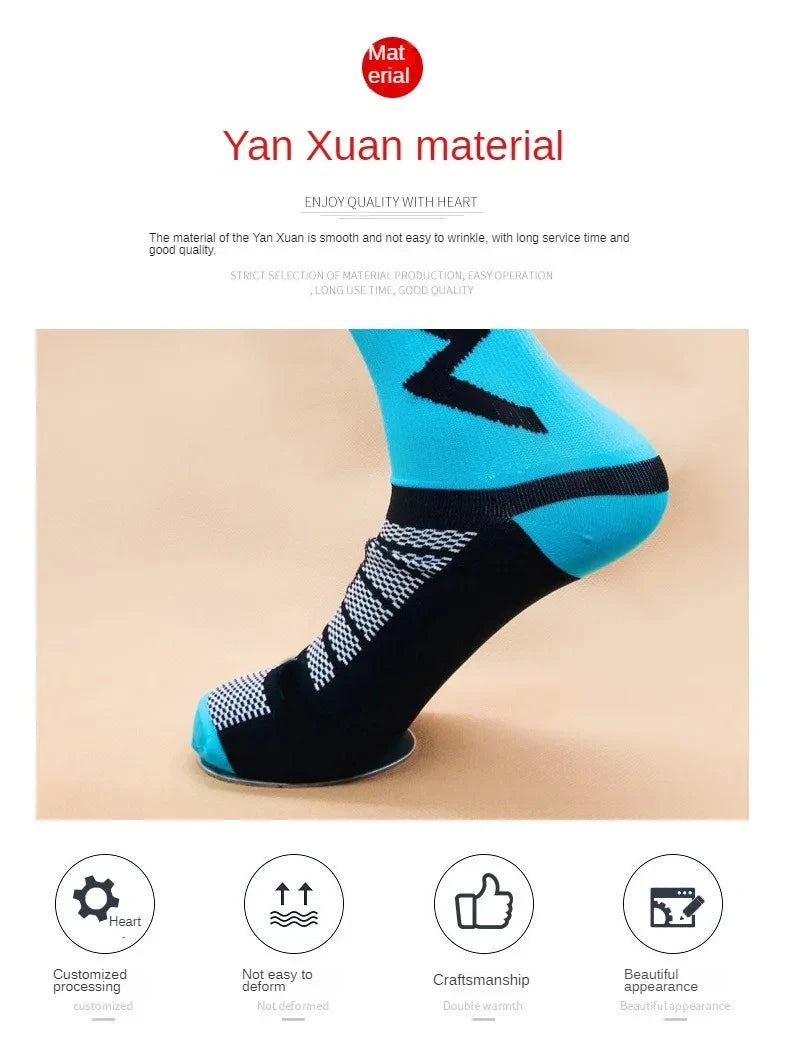 2024 New Professional MEN'S AND WOMEN'S Outdoor Sports Cycling Wear-resistant Cycling Socks Sports Socks