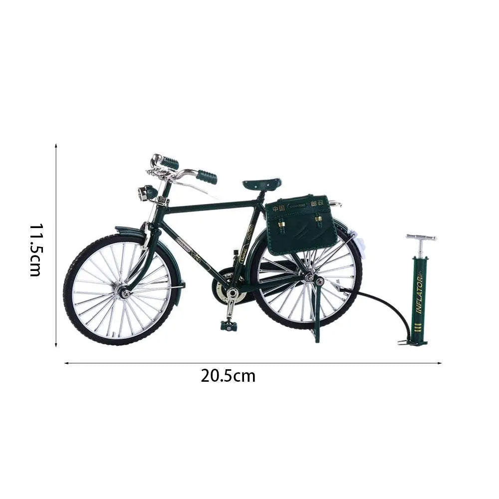 Bike  Miniature Model Cycling Figurine Retro Bicycle  Retro Bicycle Model  Simulation Bicycle Vintage Bicycle Model