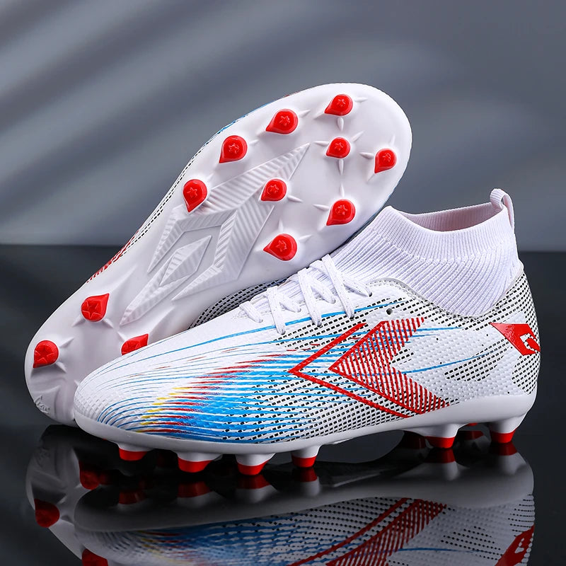 New High-Quality Sports Shoes with Strong Grip, Non-Slip and Wear-Resistant, Special Football Shoes for Youth and Adults for Competition and Training