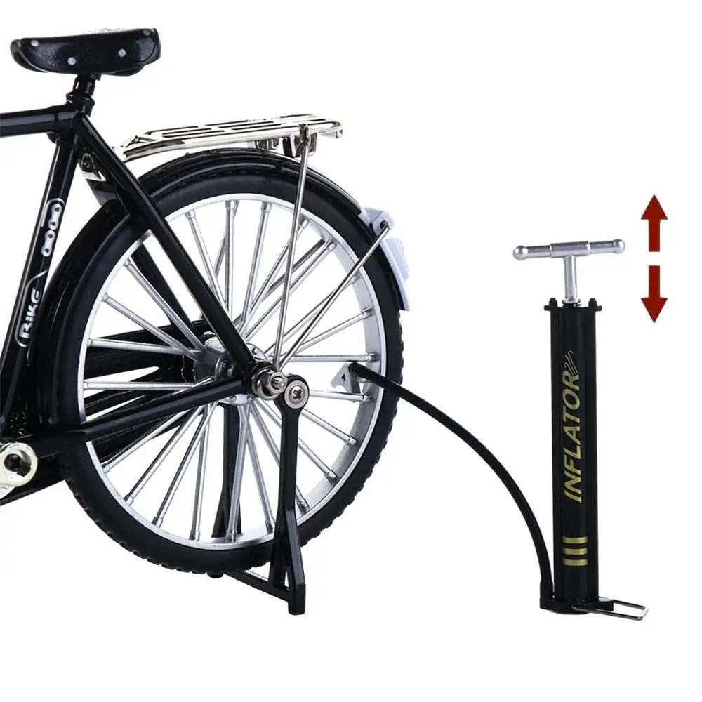 Bike  Miniature Model Cycling Figurine Retro Bicycle  Retro Bicycle Model  Simulation Bicycle Vintage Bicycle Model