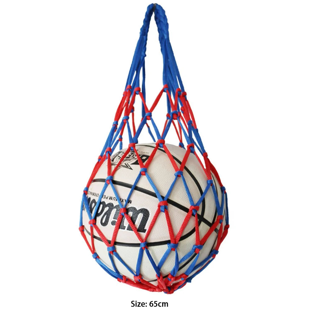 Sports Ball Holder Youth Football Self Trainer Football Net Bag Sports Mesh Equipment for Carrying Basketball Volleyball Soccer