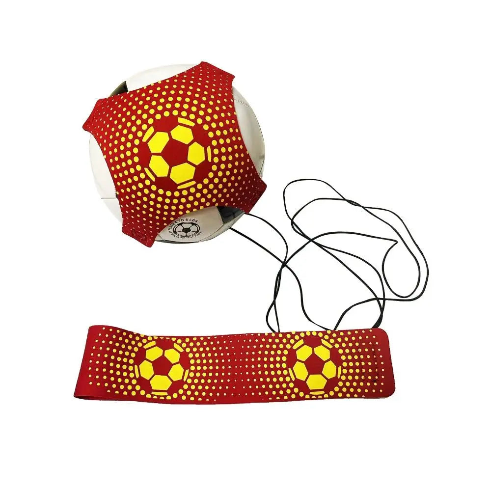 Elastic Belt Soccer Ball Juggle Bags Kicking Durable Football Training Equipment Adjustable Portable Soccer Trainer Belt Adults