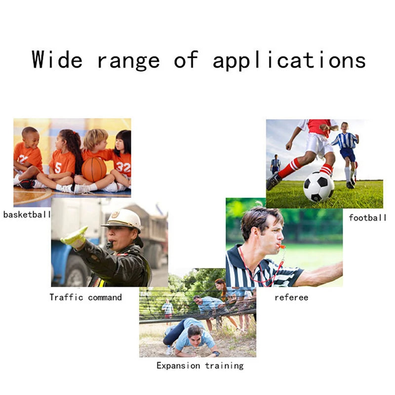 1pc Soccer Referee Whistles Professional Football Basketball Volleyball Handball Whistle Sports Match Teacher Equipment