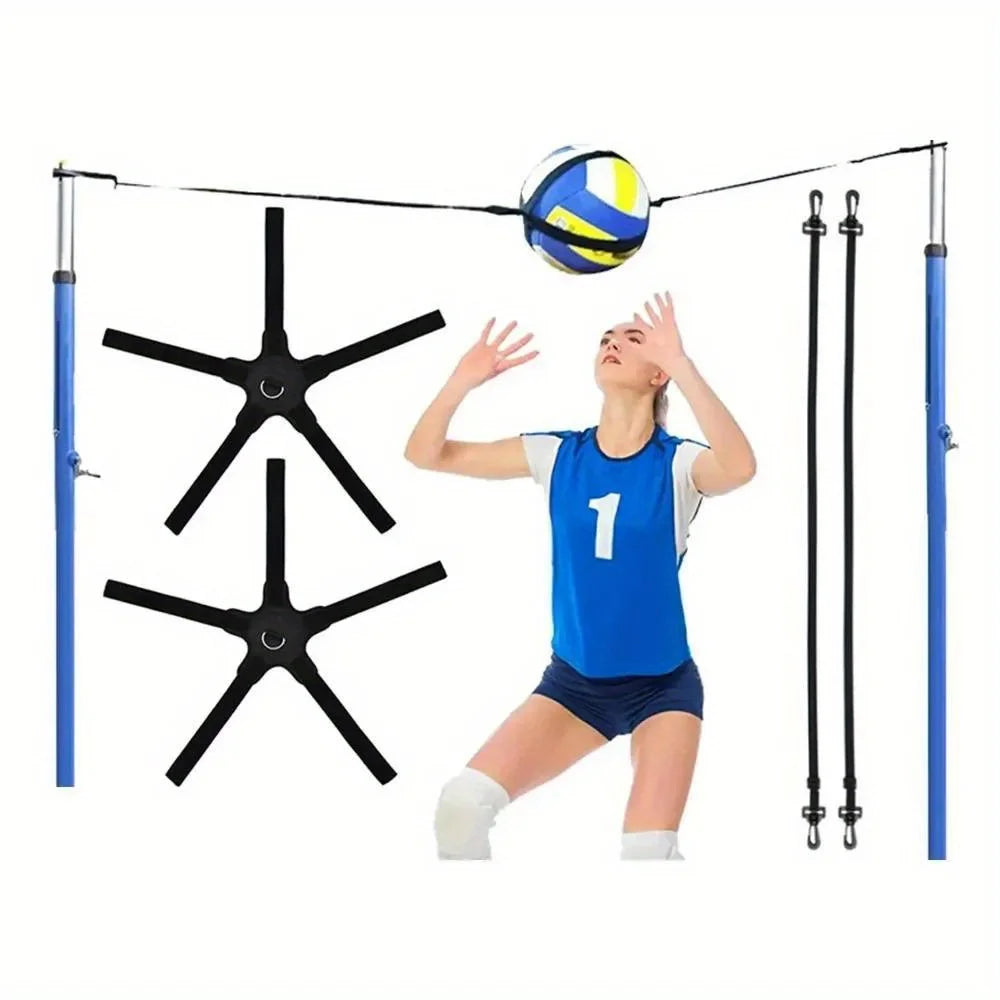 1PC Adjustable Volleyball Training Equipment Aid Volleyball Trainer Elastic Belt for Beginners Setting Improves Serving Playing