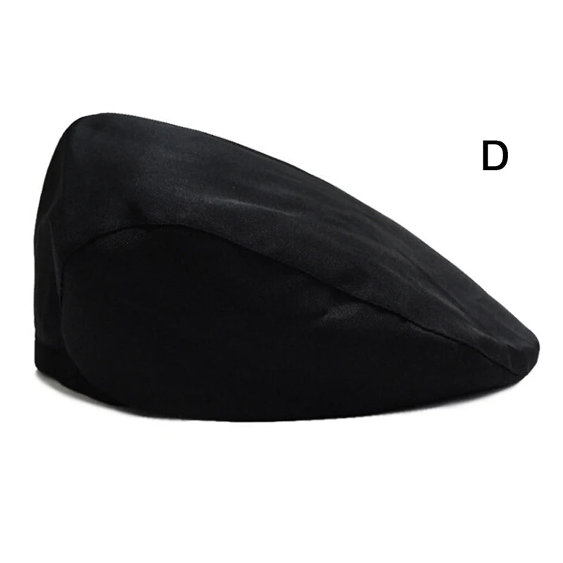 Sun Hats for Men Classic Western Beret Caps Woman Cotton Blend Ivy Caps Flat Brim Adjustable Men Beret Cap Spring Summer