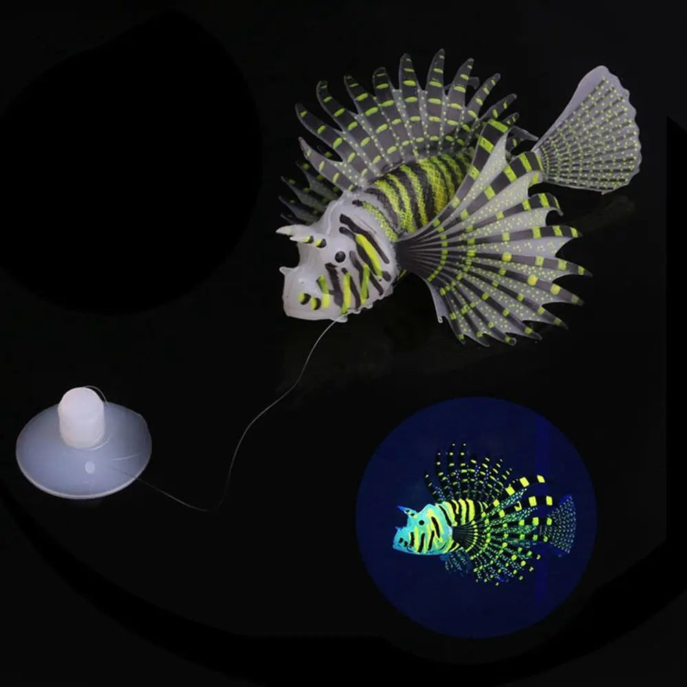 Aquatic Pet Supplies Simulation Fish Lionfish Aquarium Fish Tank Landscape Artificial  Fish Fake Fish Underwater Ornaments