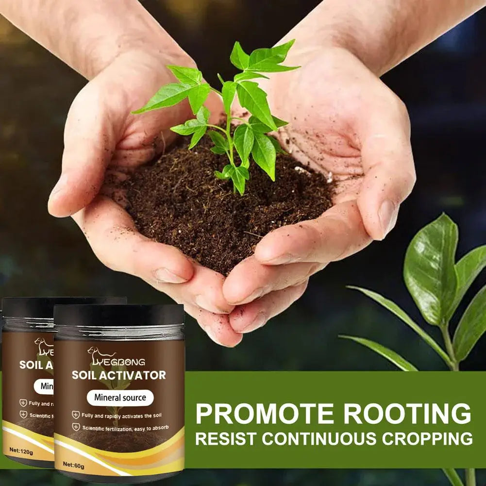 Garden Soil Conditioner Mineral Source Activator For Prevent Soil Compaction Promote Rooting Flower Plant Fertilizer Nutrient