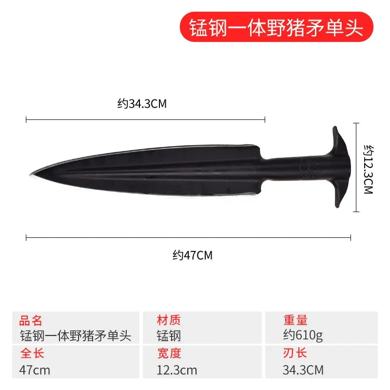 Tactical equipment outdoor gun head spearhead outdoor