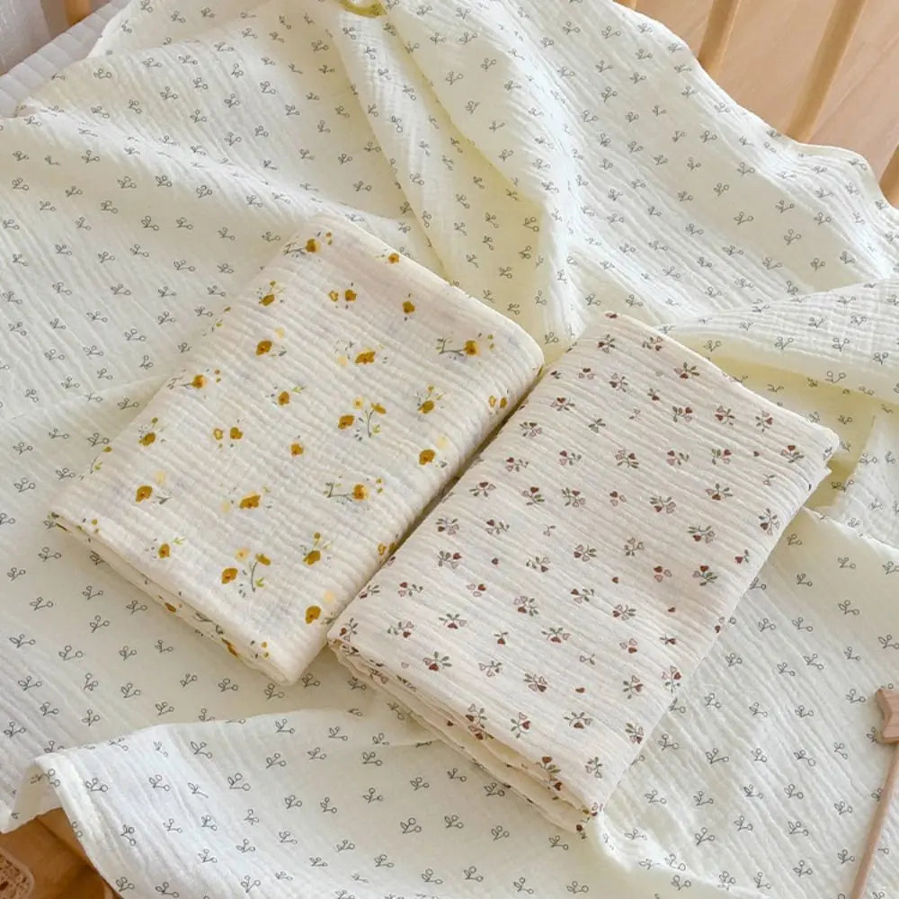 Bedding Textiles Cotton Baby Blanket Soft Breathable Cover Blanket for Infant Skin-friendly Thickened Nap Sleeping Rug Sofa