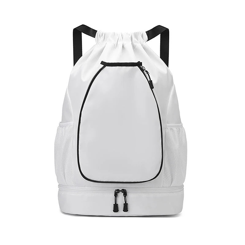 High-Capacity Sports Bag for Gym – Includes Dual Racket Spaces and Shoe Pocket, Ideal for Tennis and Badminton