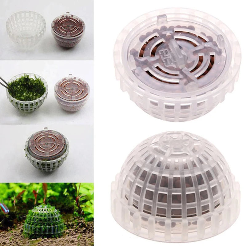 1pcs Aquatic Pet Supplies Decorations Aquarium Moss Ball Live Plants Filter Pet Decor