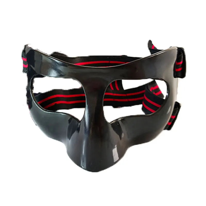 Sports Nose Helmet Basketball Mask Nose Guard Face Shield Protective Mask With Adjustable Elastic Strap Anti-collision Equipment