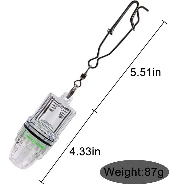 Fishing Light Underwater Deep Drop Lights Waterproof Squid Fishing Lure Light Flashing Blinking flash lamp drop fishing Tackle