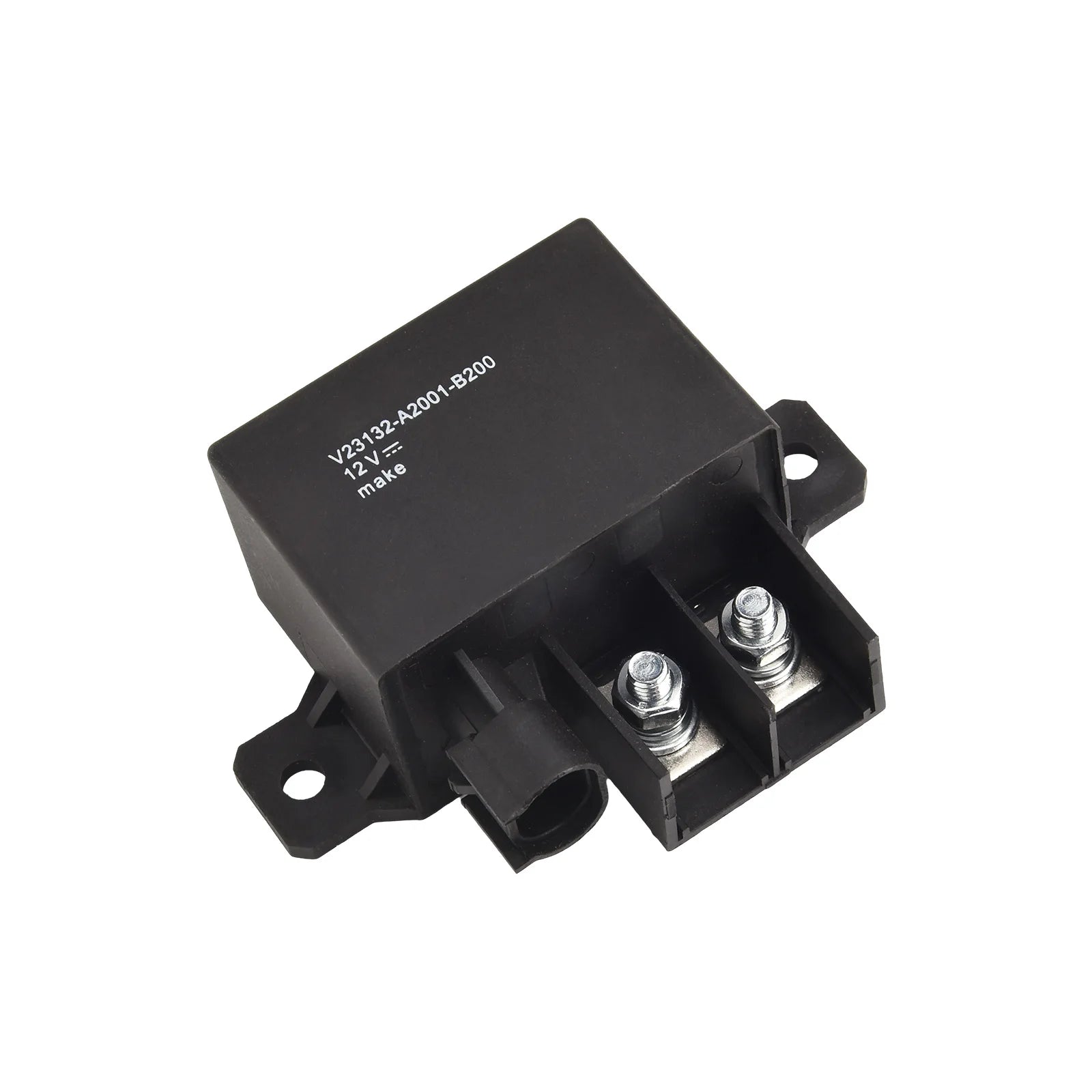 Automotive Circuits 12VDC Power Relay Automotive Relay Reliable Operation Retention Nuts Included For Automotive Systems
