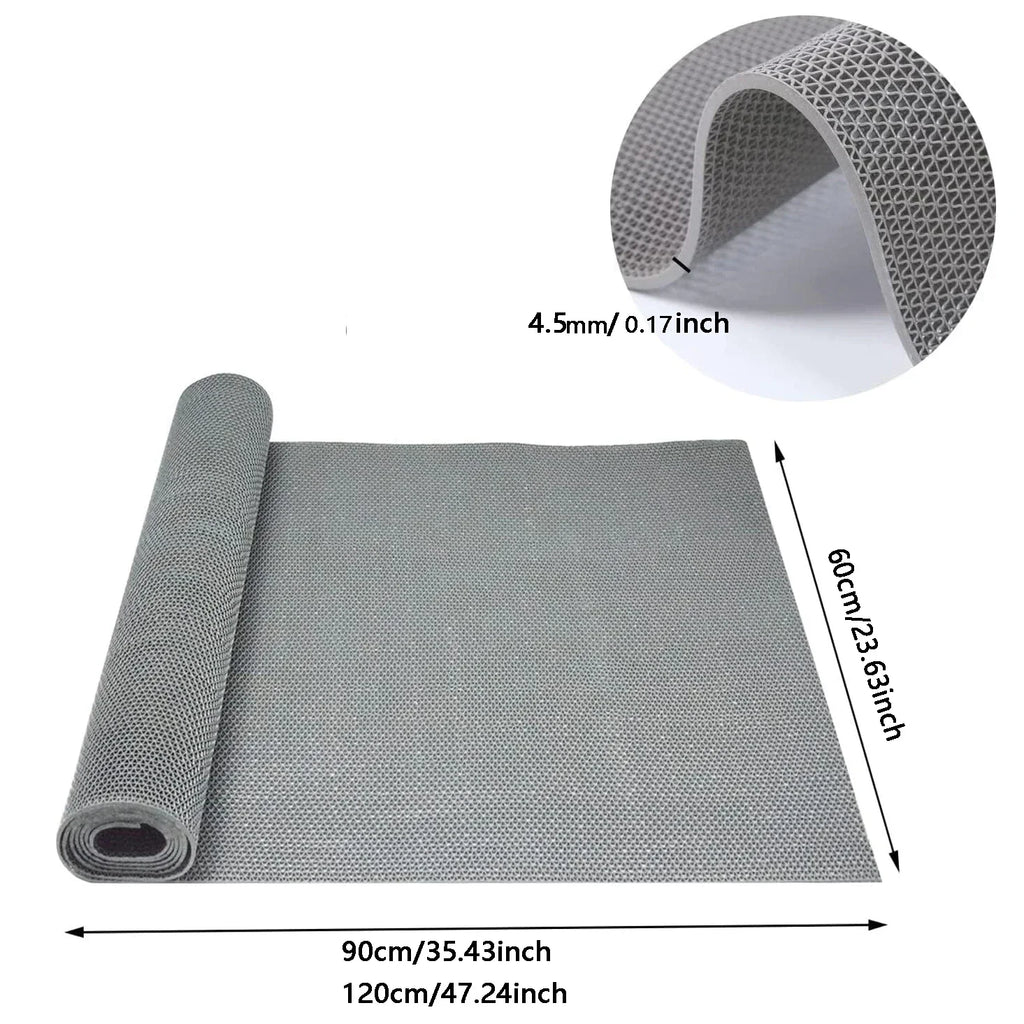 Bathroom Mat,slip Drainage,bathroom Moisture-proof Area Door Shower Floor Mat,multifunctional Kitchen Waterproof Plastic Carpet