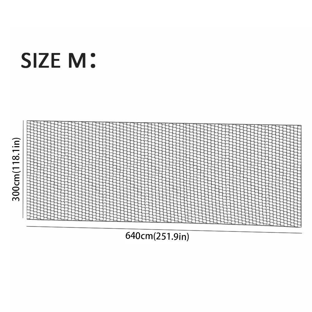 Soccer Backstop Net Heavey Duty Soccer Barrier Nets Sports Netting Practice Net Reusable Rebounder Training Net For Team Sports