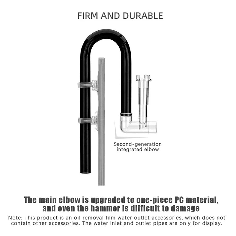 Aquarium Decoration Kit; Lily Outlet and Skimmer; Fishbowl Filter Accessories; Akvarium Fish Tank Essentials
