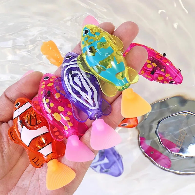 Pet Toys Teasing Cat Electronic Swimming Fish Cat Fun Pet Toys Lighting Simulation Electronic Sensing Fish