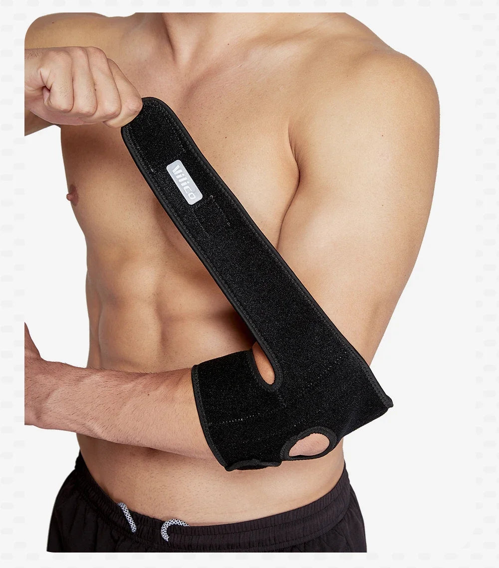 Fitness Basketball Cycling Outdoor Sports Elbow Protection With Spring Support Breathable Pressure Fixation Protective Equipment