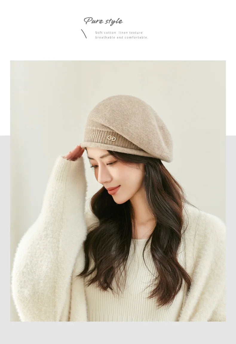 Slouchy Beanies for Women Winter Hats Soft Warm Beanie Hat Ladies Knitting Skull Beanies
