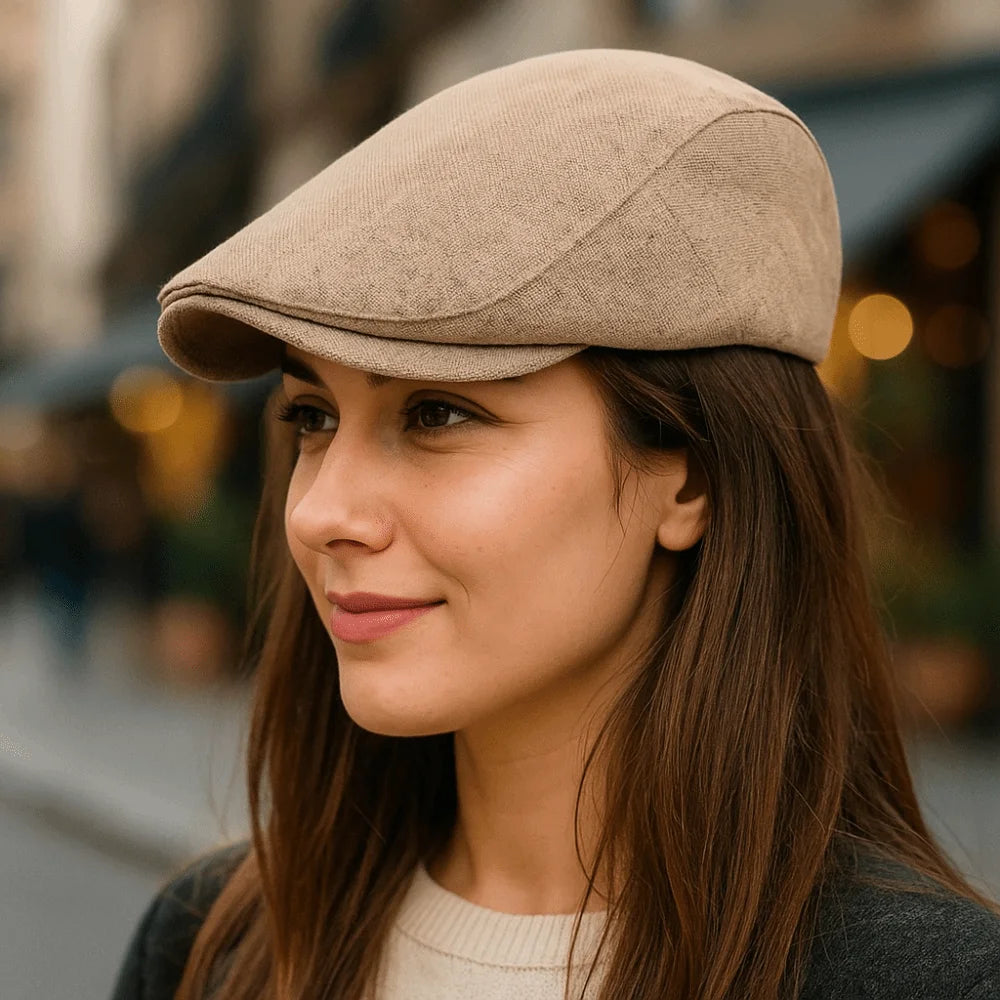 Curved Brimmed Hat Breathable Peaked Cap Plain Design Casual Duckbill Hats Short Brim Comfortable Flat Hats Daily Use