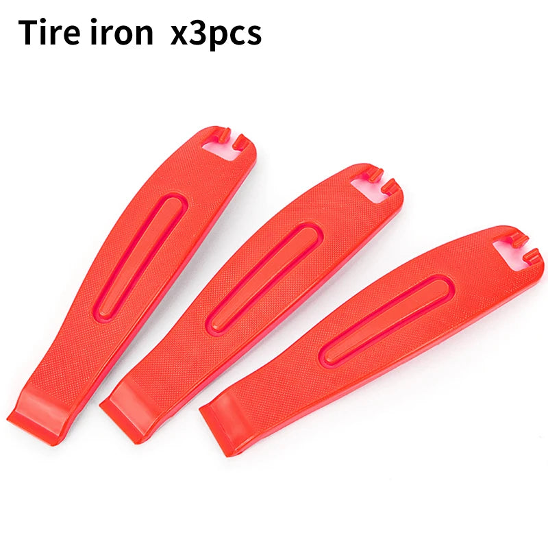 LEBYCLE 3PCS Bicycle Tire Lever MTB Road Bike Tire Pry Bar Ultralight Bike Tire Change Rim Spoon Cycling Crowbar Removal Tools