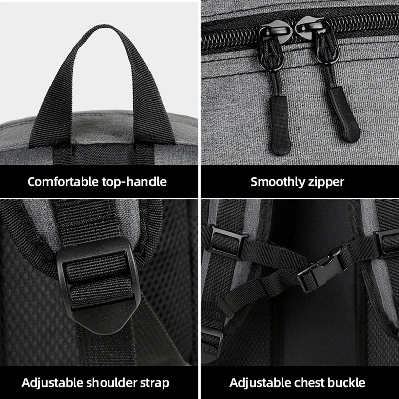 Travel Backpack Sport Basketball Soccer Football Commuting Hiking Trekking Bag Shoes Pocket Outdoor Short Trip College Schoolbag