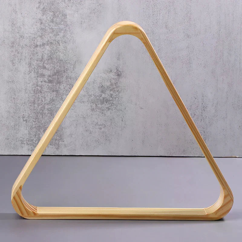 Sports Wooden Billiard Ball Rack Billiards Balls Frame Table Top Tripod Games Balls Holders Triangle Racks Cue Pool Organizer