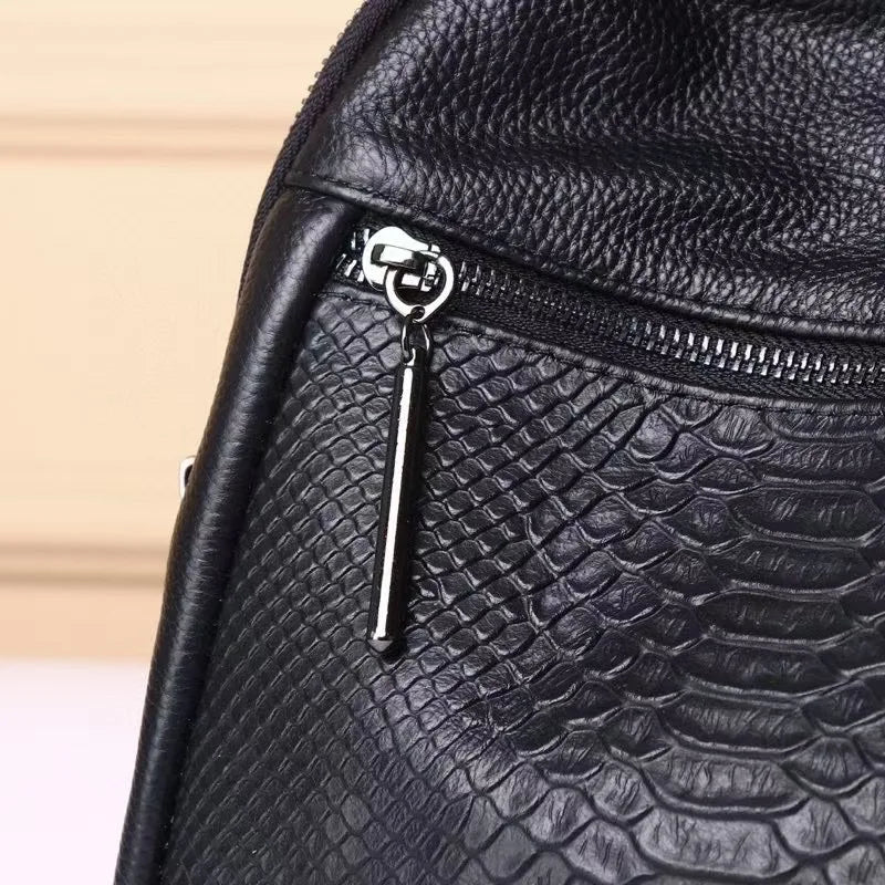 Fashionable, simple, classic women's backpack versatile, daily simple temperament, travel, commuting, leisure, school handbag