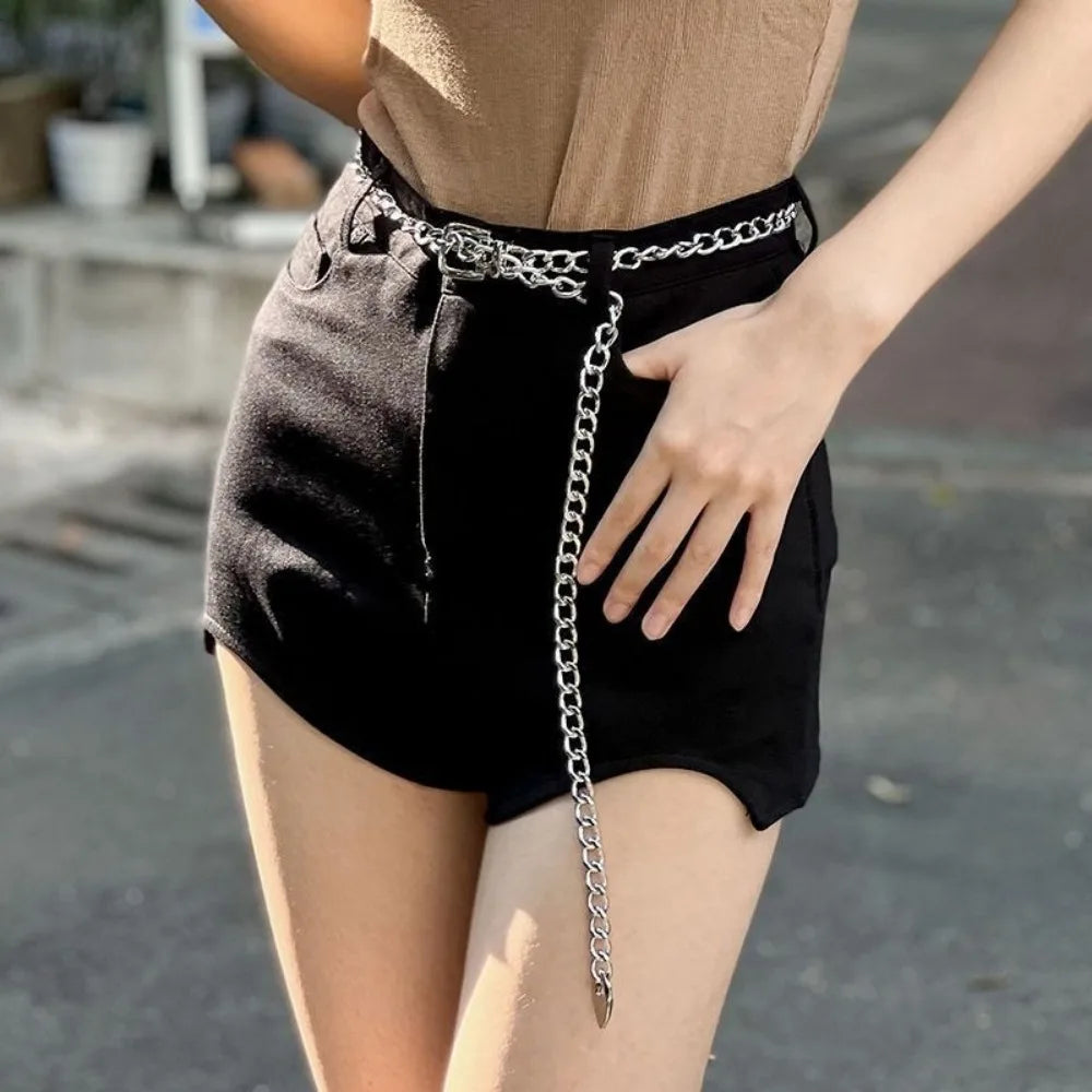 Metal Chain Belts Women Waistbands Long Tassel Waist Chain Dress Jeans Belts Lady Waistband Belts Women Body Chain