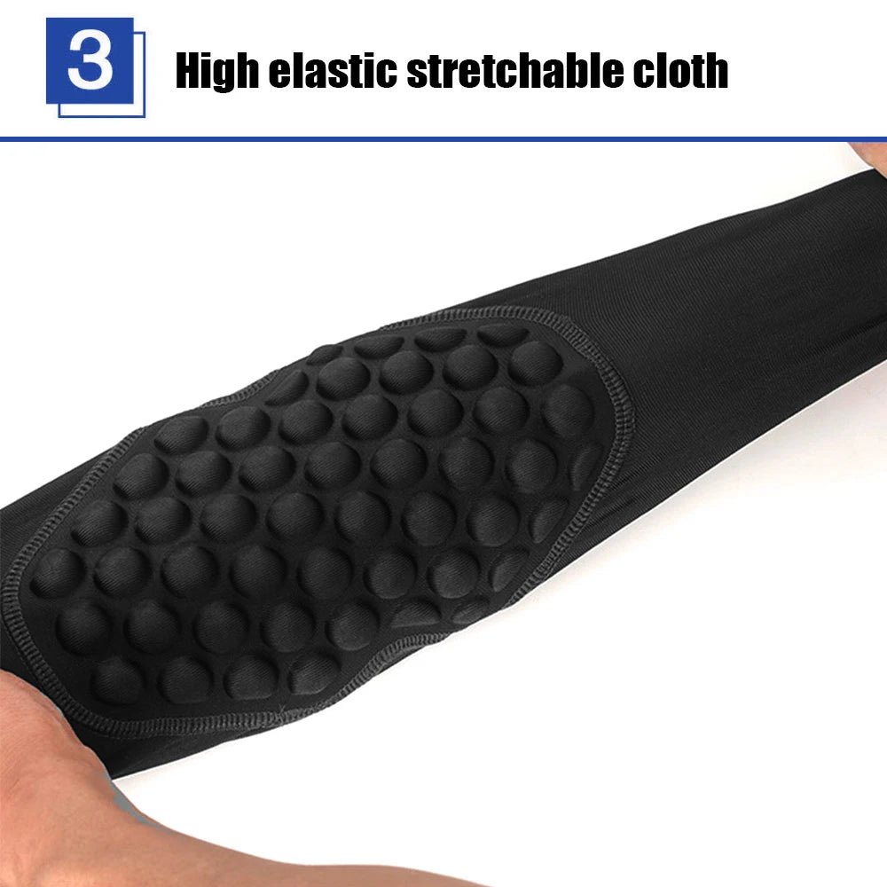 Sports Children Elbow Support - Compression Arm Protective Elbow Guards for Football Basketball Baseball Bowling Tennis Hockey