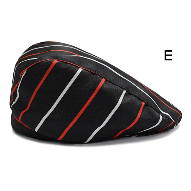 Sun Hats for Men Classic Western Beret Caps Woman Cotton Blend Ivy Caps Flat Brim Adjustable Men Beret Cap Spring Summer