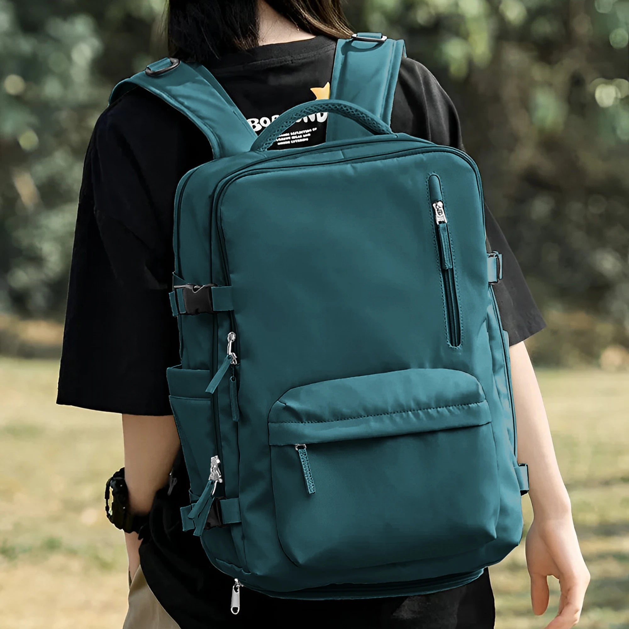 Men's Backpacks mochila viaje Travel Backpack Multifunctional Laptop Backpack Women College USB Carry-ons Waterproof Luggage sac
