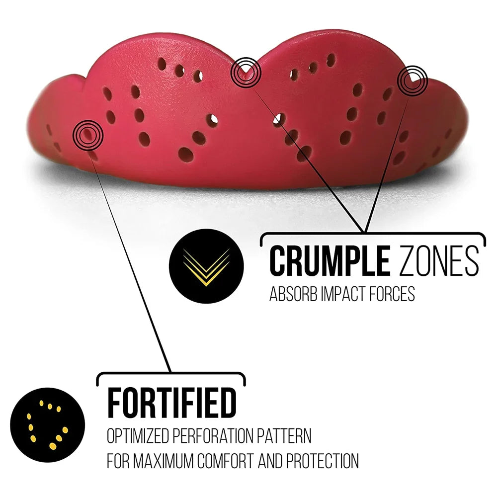 Hockey Equipment Sport Mouth Guard Teeth Protector Mouthguard Tooth Brace for Basketball Football Rugby Boxing Tooth Protection