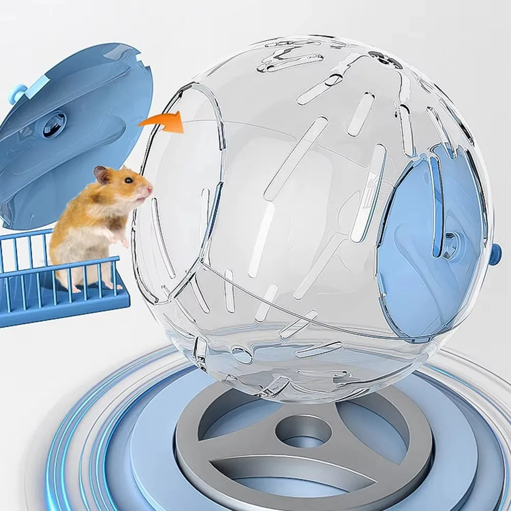 Extra Large Hamster Running Ball Durable Transparent Ball Small Pet Toy Car Funny Sports Design Pet Running Toy