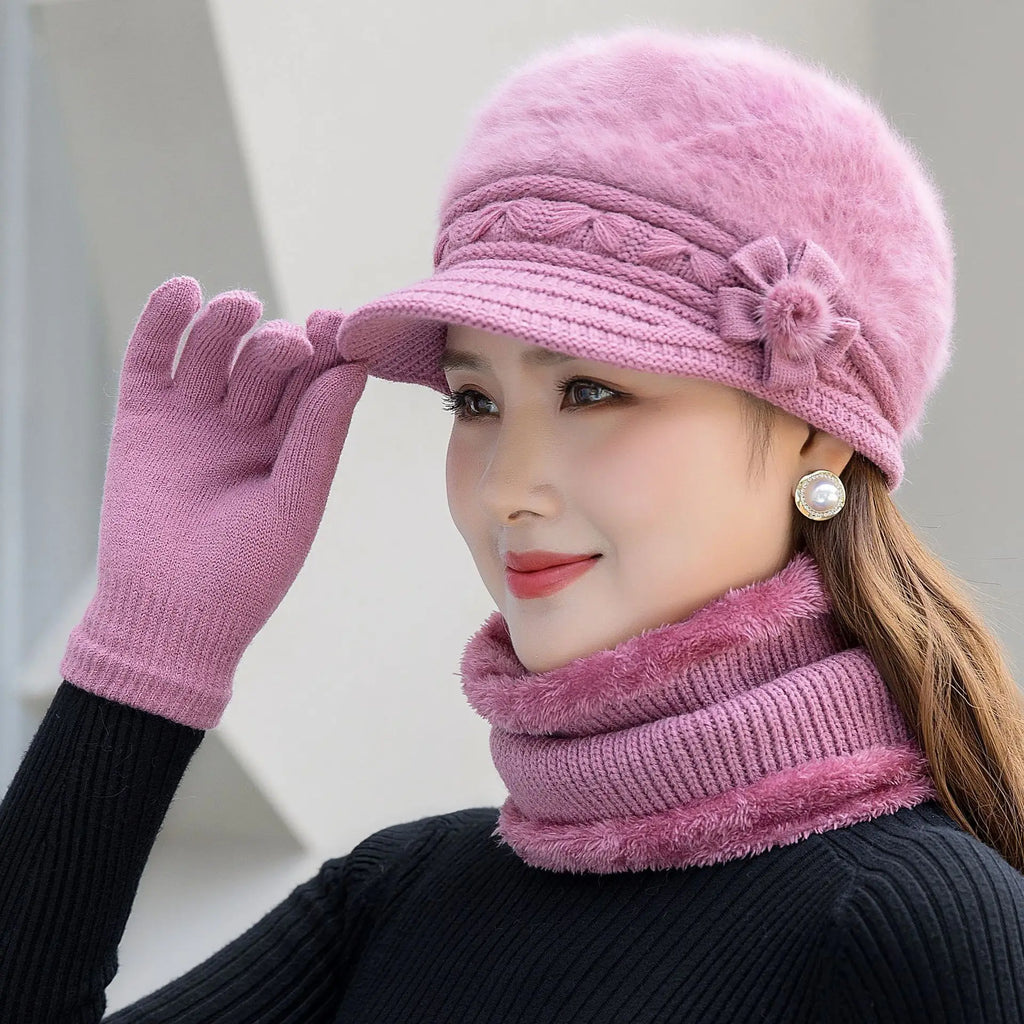 All-match Hats  Popular Solid Colors  Warm Colors   Hot-selling Popular Hats  Travel Warm and Cold-proof Hats