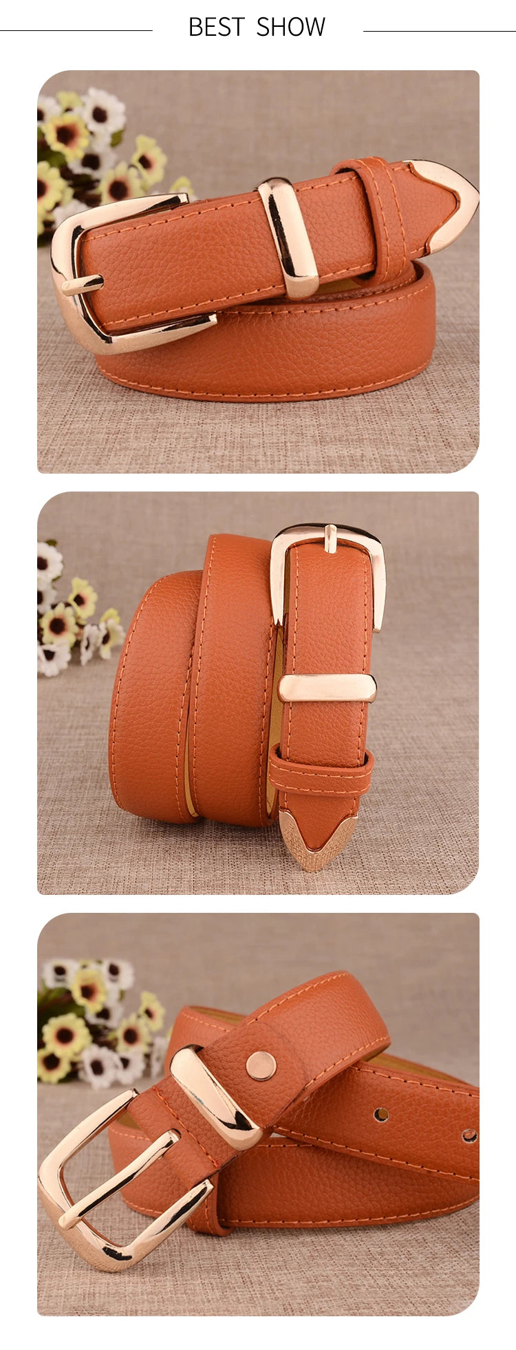 Stylish Women's Belts High Quality WaistBest Matching Dress Jeans Waistband for Lady straps for women LB2146
