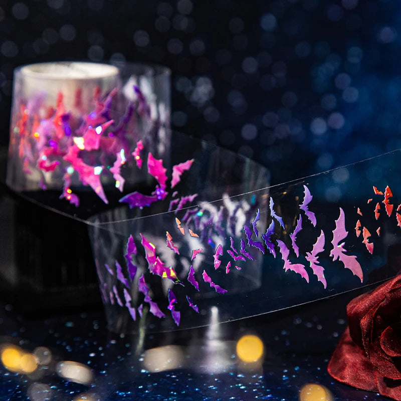 40mm*2m bird in flight PET Tapes DIY Scrapbooking Decor Photo Album Collage Junk Journal Materials Aesthetics Stickers ﻿