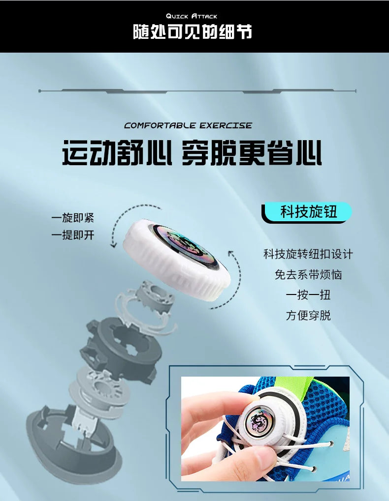 Men's and women's tennis shoes, badminton shoes, table tennis shoes, double row rotating buckle, low top leather sports shoes, v