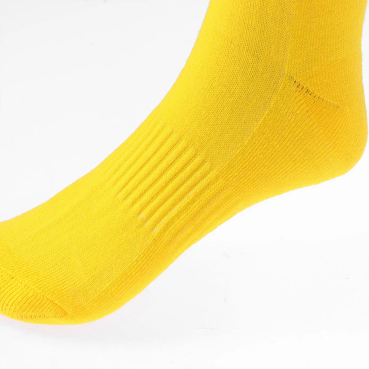 Sports Stockings Football Socks Knee High Socks Moisture Wicking Anti Slip Sports Tube Solid Color Long Sock For Running Sport
