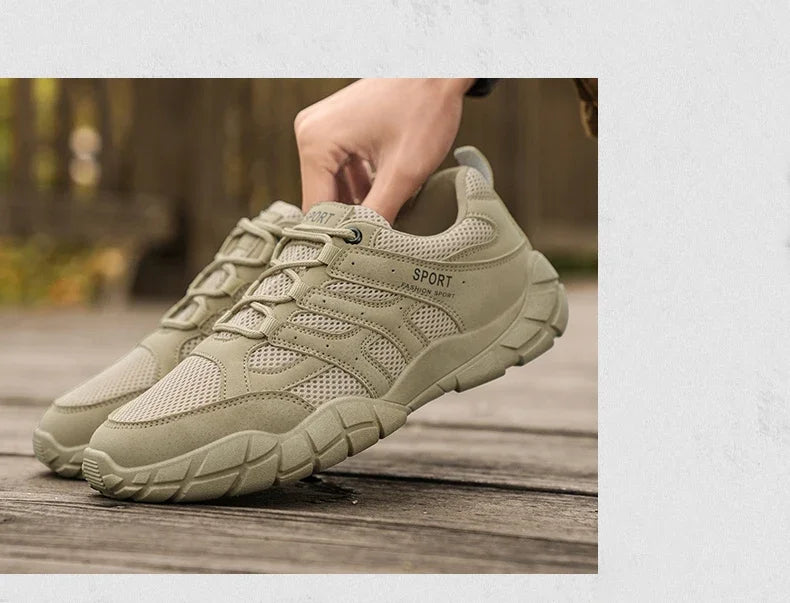 Men's sports shoes new casual fashion summer light comfortable soft sole outdoor height increasing anti slip casual sports shoes