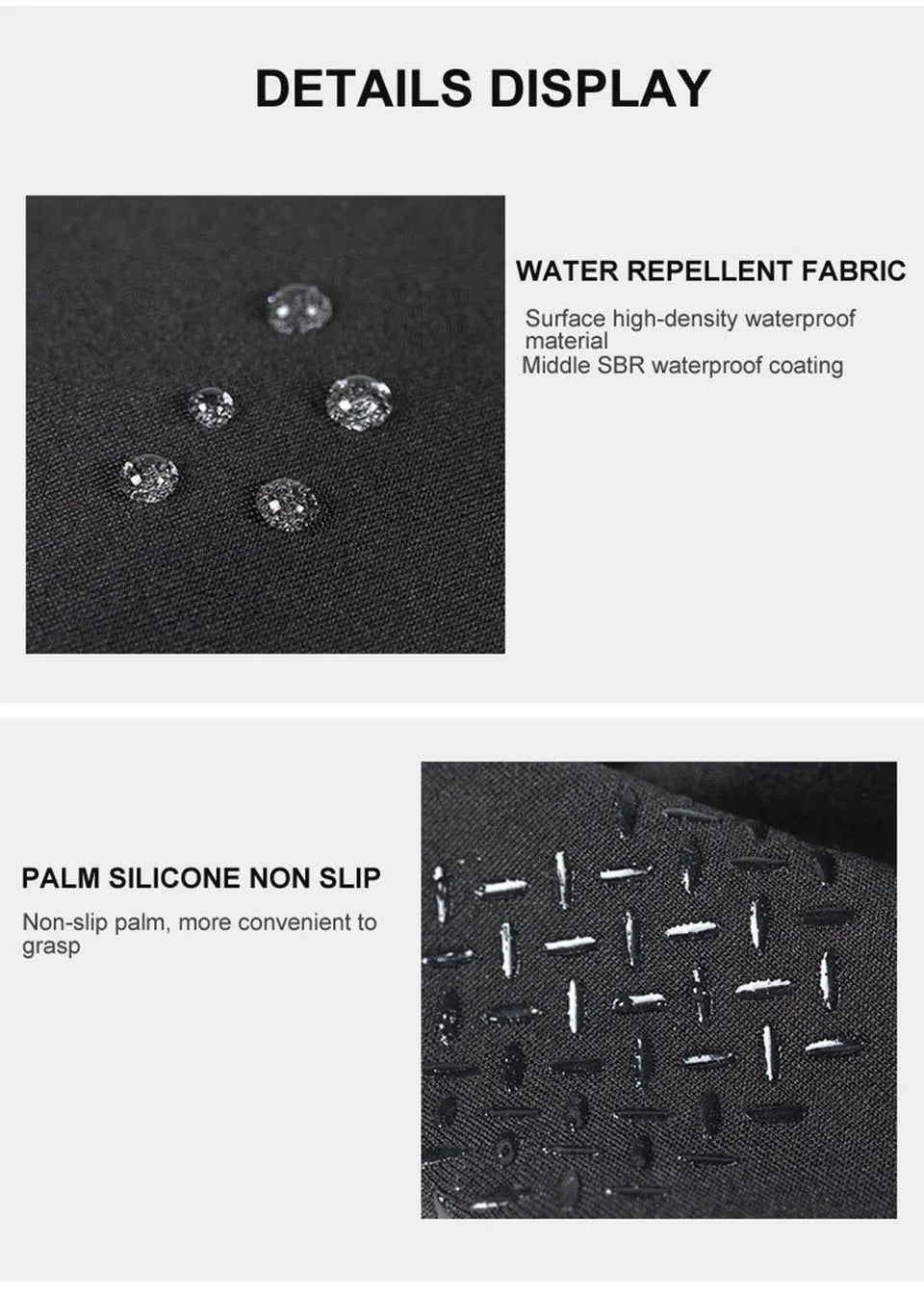 GTUBIKE Winter Men's Women's Warm Gloves Windproof Waterproof Touchscreen Gloves Outdoor Sports Running Fishing Cycling Glove