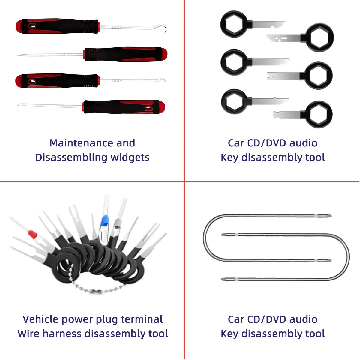 5/7/11/19/25/38pcs Automotive Manual Tool Optional Set Automotive Disassembly And Assembly Interior Automotive Disassembly Tools