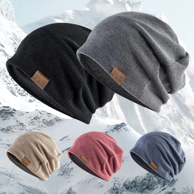 Winter Hat for Men and Women Autumn Knitted Solid Color Skullies Beanies Spring Casual Soft Turban Hats Hip Hop Beanie Hats
