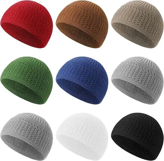 Women's Hats for Autumn&Winter-Comfortable Stylish Versatile Warm-Keeping Hairstyle-Protecting Knitted Satin Woolen Hats