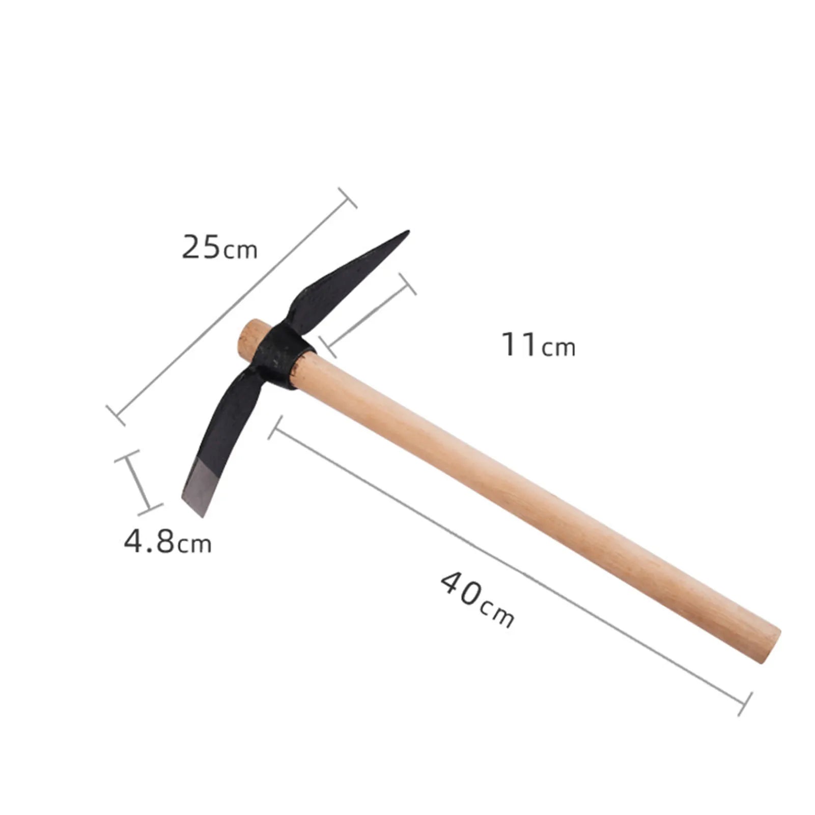 Garden Hoe Pick Garden Pick Mattock Multipurpose Hand Tool Digging Weeding Seeding Turning Soil Mining Tools Garden Pick Pickaxe